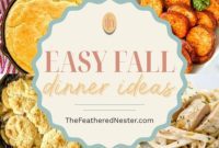 Effortless Autumn Dinners
