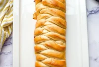 Sweet Lemon Curd Braid