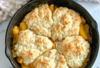 Easy Bisquick Peach Cobbler