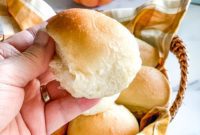 Freezing Parker House Rolls