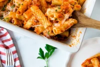 Hearty Rigatoni Al Forno