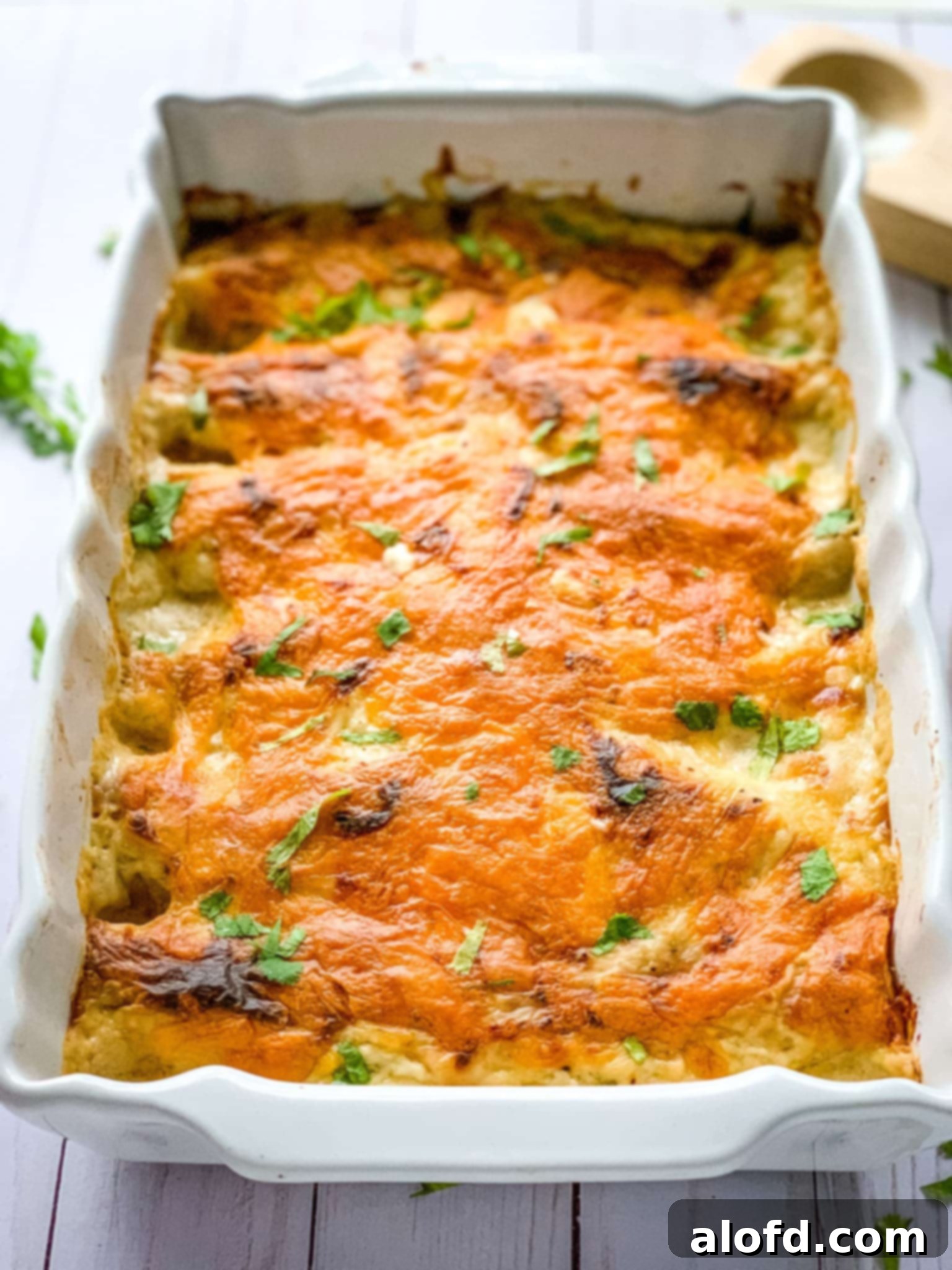 Luscious Sour Cream Chicken Enchiladas 1 featured 3015