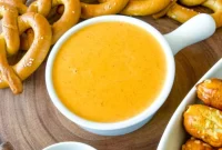 Creamy Pretzel Cheese Dip
