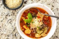 Instant Pot Creamy Tortellini Soup