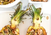 Tropical Pineapple Chicken Bowls