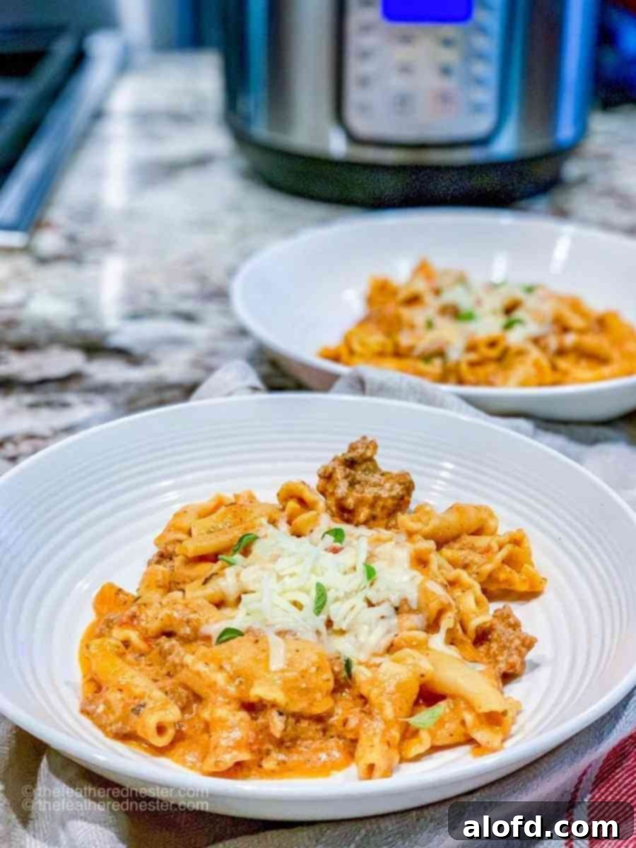 Effortless Instant Pot Lasagna 1 featured 3821