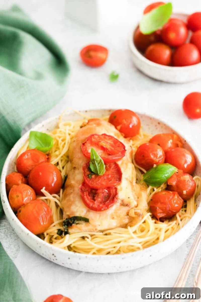 One Pan Caprese Chicken 1 featured 38615
