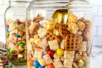 Irresistible M&M Chex Party Snack