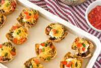 Crispy Taco Wonton Bites