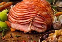 Slow Cooker Dr Pepper Glazed Ham