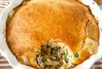 Easy Bisquick Chicken Pot Pie Bake