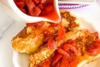 Luscious Strawberry French Toast