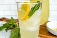 Garden Fresh Basil Lemonade