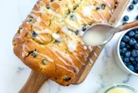 Luscious Blueberry Pound Cake
