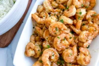 Restaurant-Style Blackstone Hibachi Shrimp