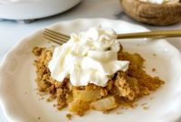 Rustic Pear Crumble