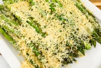 Creamy Asparagus Cheese Bake