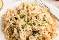 Sweet and Tangy Slow Cooker Honey Mustard Chicken