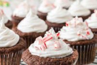 Decadent Peppermint Chocolate Cupcakes