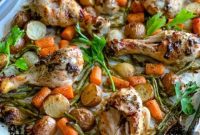 One-Pan Crispy Drumsticks