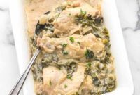 Comforting Crockpot Smothered Chicken