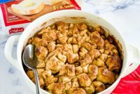 Cinnamon Apple Fritter Bake