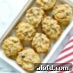 Delicious Eggless Chocolate Chip Cookies.