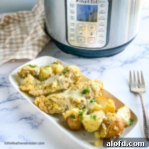 Creamy Instant Pot Ranch Chicken 5 Ranch Chicken and Potatoes with Cream Cheese.