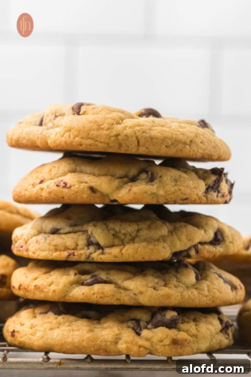 A stack of cookies.