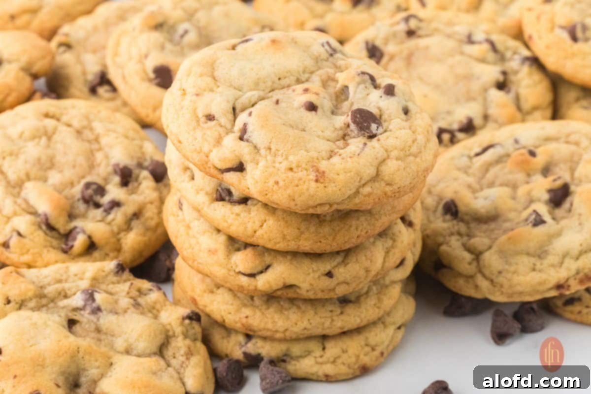 A stack of cookies.