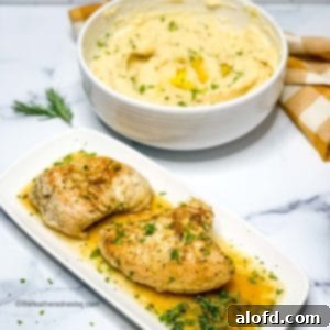 Juicy Instant Pot Turkey Tenderloin 9 A platter of perfectly cooked turkey tenderloin breasts alongside a bowl of creamy mashed potatoes, forming a delicious and complete meal.