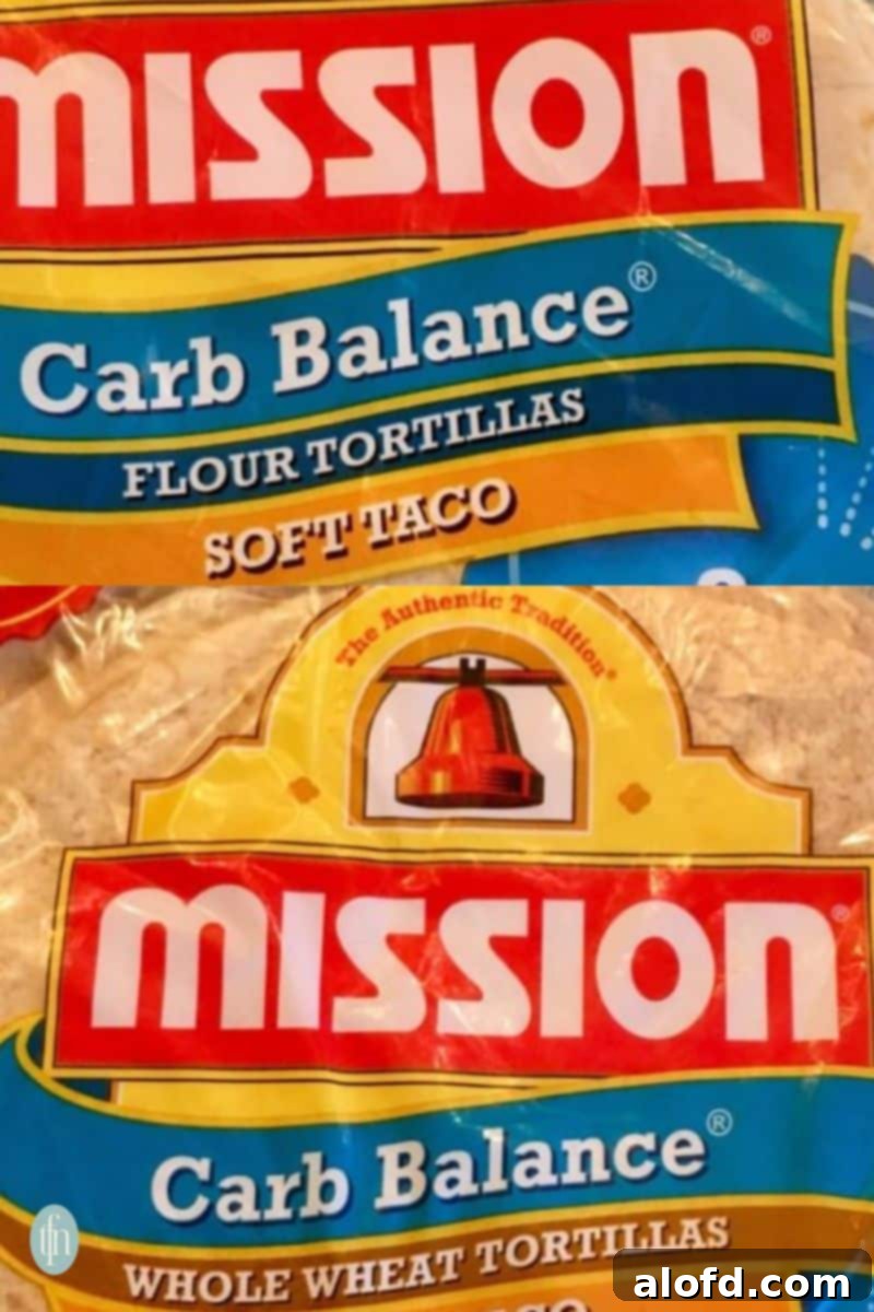 Luscious Sour Cream Chicken Enchiladas 5 2 image of taco packaging.