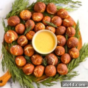 Pretzel Poppers 11 Pretzel bites from frozen dough.