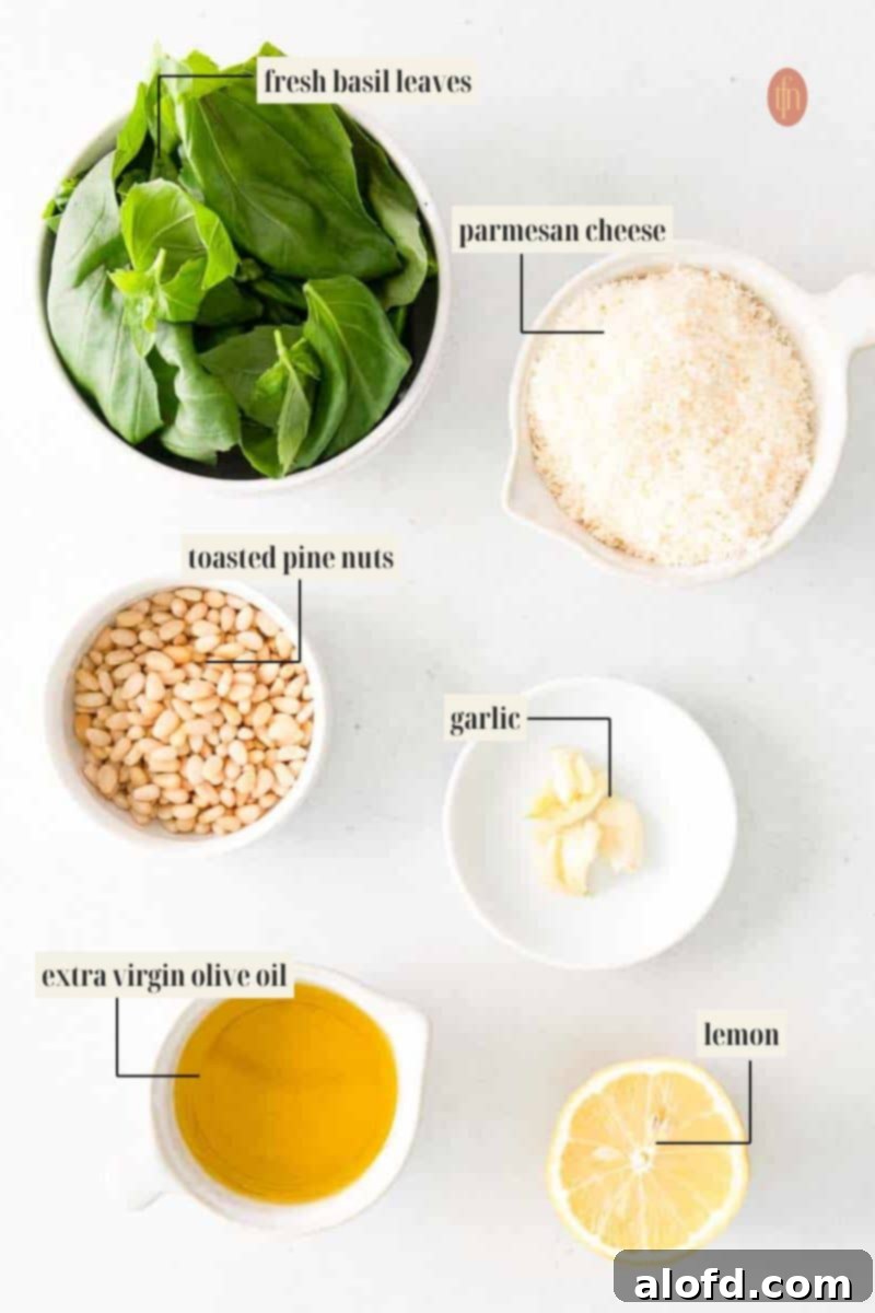 Pesto Tortellini Perfection 4 Labeled ingredient image for tortellini recipe.
