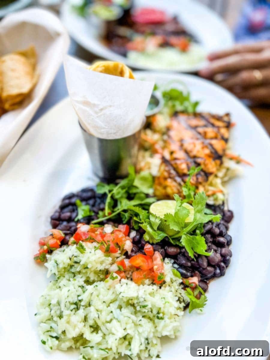 Easy Instant Pot Black Beans 3 Instant Pot black beans made into a dish called black beans and rice with fish.