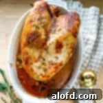 Our Top 5 Thanksgiving Dinner Recipes 4 Buttermilk turkey breast, roasted and resting in a roasting dish, showcasing its perfect golden-brown skin.