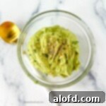 Avocado Crema image, showcasing its creamy texture and vibrant green color.