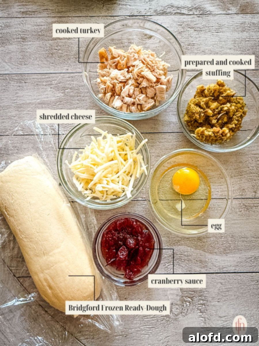 Labeled ingredient image for pull apart dinner rolls recipe.