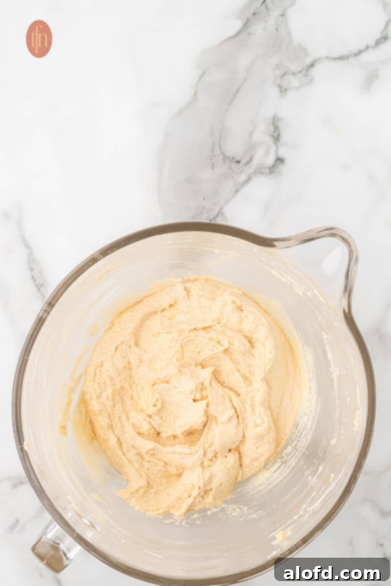 Artisan Sourdough Chocolate Chip Cookies 7 A bowl of dough mixture.