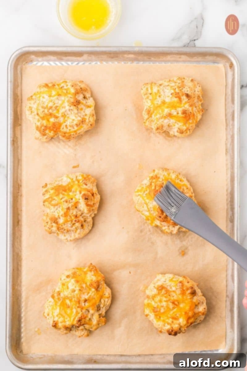 Cheddar Bliss Bites 11 Biscuits with butter