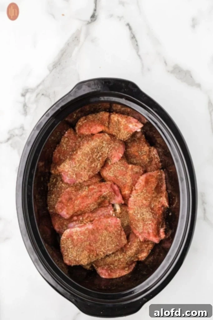 Ingredients ready to cook