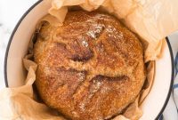 Effortless Homemade Rye Sourdough Loaf