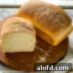 Sourdough sandwich bread.